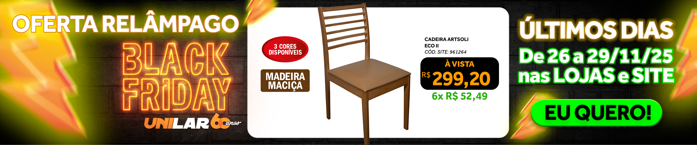 Cadeira Eco II Artsoli Madeira Castanho Claro com Encosto Ripado Courino Caramelo