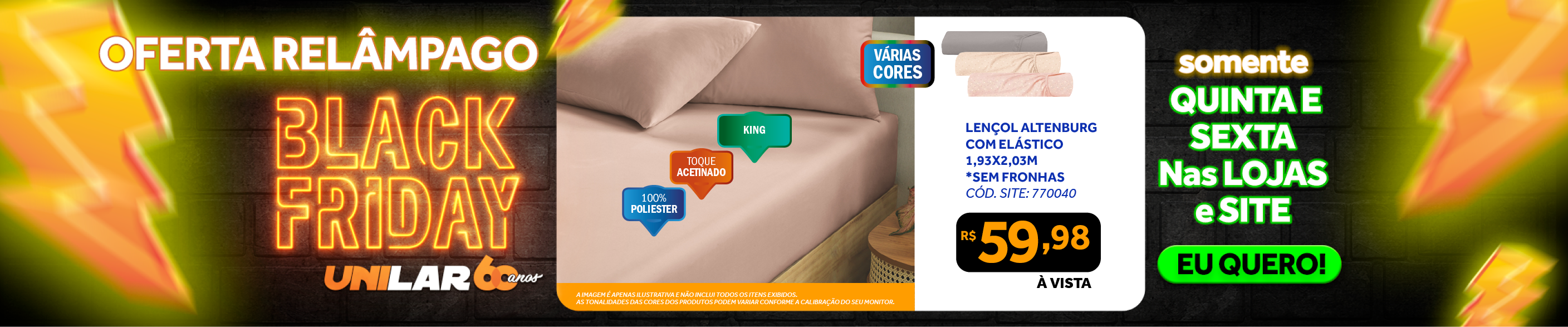 Lençol com Elástico King Altenburg Toque Acetinado 193x203cm Rosa Lunar